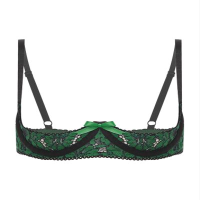 TiaoBug Women's Underbust Open Bra