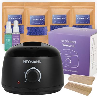 NEOMANN Waxer II Complete Set – Professional At-Home Hair Removal Kit