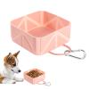 Collapsible Pet Food Bowl - 500ml Dog Water Bottle for Travel view 1