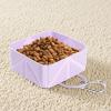 Portable Dog Water Bowl | Collapsible Puppy Drinker | 500ml Outdoor Bowl for Small and Medium Dogs & Cats view 3