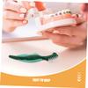 IWOWHERO 6-Piece Double-Sided Denture Brush Set with Non-Slip Handle view 3