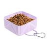 Portable Dog Bowl | Foldable Outdoor Cat Bowl | 500ml Food Container view 1