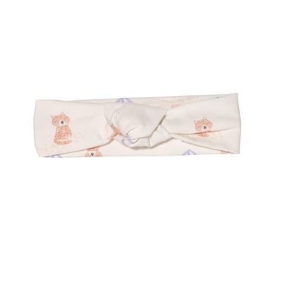 maximo BABY GIRL Headband, Printed Jersey Knot