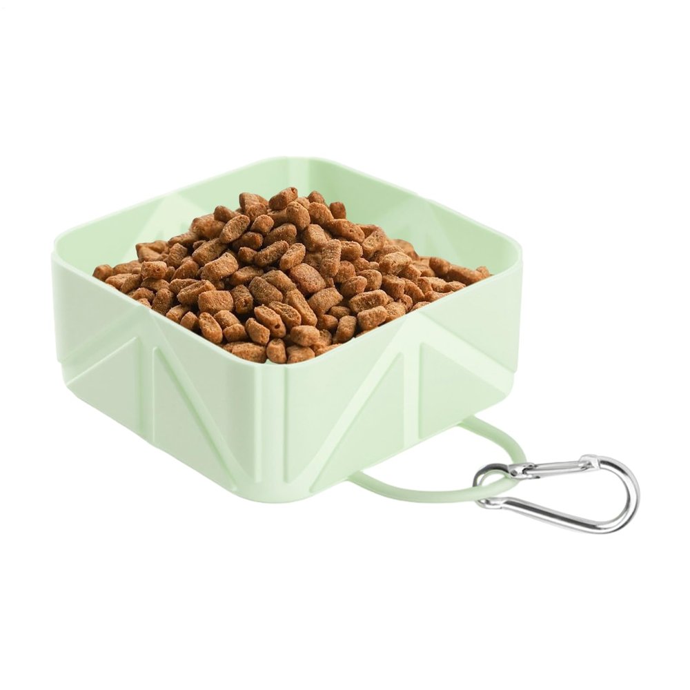 Portable Dog Bowl - Collapsible Pet Food Container