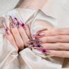 Sun&Beam Handmade Press-On Nails, Long Stiletto Pink (#277 M) view 3