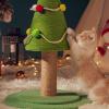 KIMISS Christmas Tree Cat Scratching Post, Sisal, Stable, 40 x 65 cm view 2