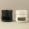 Warmself Ceramic Aroma Lamp and Tealight Holder, Burgundy view 3