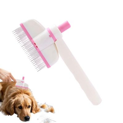 Fine-Tooth Cat Comb and Pet Hair Removal Tool