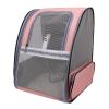 ZJchao Breathable Lightweight Multifunctional Portable Puppy Carrier - Gray (PINK) view 3