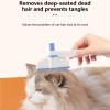 Cat Comb, Rotating Self-Cleaning Pet Brush view 4