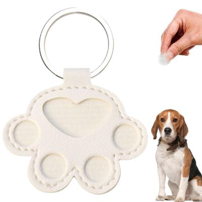 Duvcoywae Dog Hair Storage Keychain