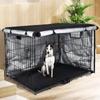 yeeplant Durable Dog Crate Cover, Waterproof Oxford Fabric with Ventilation, Double-Door Access for 36-Inch Crates, Universal Fit, Privacy Cover view 3