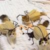 Adjustable Cockroach Costume Sewing Set with Soft Fabric for Cats view 2