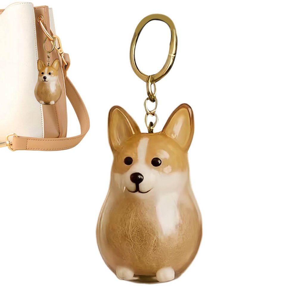 Genikeer Dog Hair Keepsake Keychain