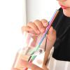 WATERBELINE Stainless Steel Telescopic Straw Brush, 4 Sections, Adjustable Length view 2