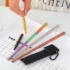 WATERBELINE Stainless Steel Telescopic Straw Brush, 4 Sections, Adjustable Length view 3