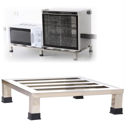 Stainless Steel Support Stand, Sturdy Adjustable Base for Aquariums, Planters, and Equipment