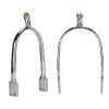 Fabater 1 Pair Horse Spurs, Zinc Alloy Spurs with Rotating Copper Rowel, English Style for Men, Women and Equestrian Enthusiasts view 1