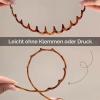Zigzag Plastic Headbands, 5-Piece Set view 3