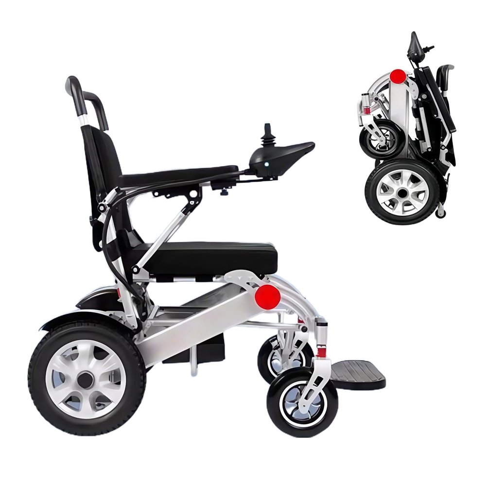 Electric Wheelchair for Adults, Foldable and Portable, 20A