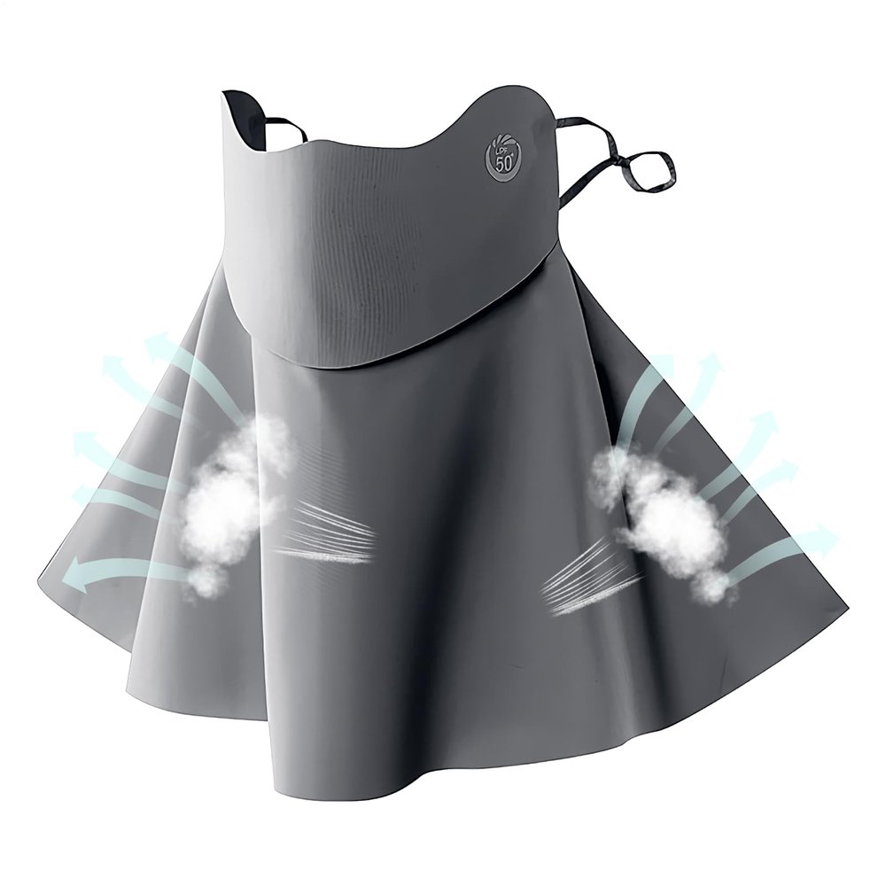 UV Face Cover with Neck Coverage