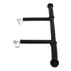 HAMPPLIES Stroller Handle Extension, Black, with 22 mm Buckle view 1