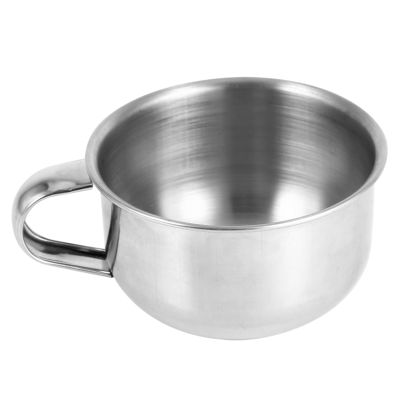 Jwthee Unbreakable Stainless Steel Shaving Bowl for Men