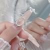 Pointed-Back Nail Rhinestones, Mixed Shapes, Clear Crystals, 5 Pieces view 3
