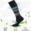 Soft Compression Socks for Men and Women, Knee-High Plus-Size Socks for Nurses, Pregnant Women, and Travel, S/M, 2 Pcs-B view 4