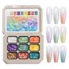 9-Color Nail Art Gel, Fast-Drying Glue view 1