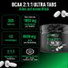 GEN German Elite Nutrition 365 Tablets with 1,000 mg BCAA per Tablet view 2
