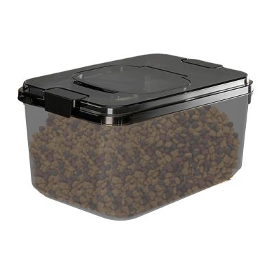 Hitburu Pet Food Storage Container, Stackable Dog Food Storage Box