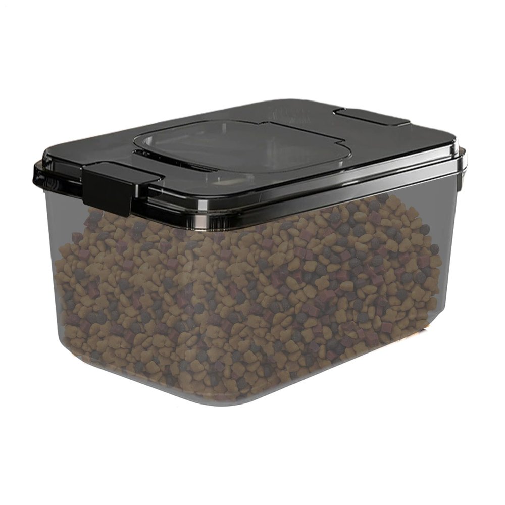Hitburu Pet Food Storage Container, Stackable Dog Food Storage Box