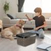Hitburu Pet Food Storage Container, Stackable Dog Food Storage Box view 2