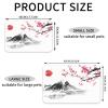 Japanese Mount Red Sun Print PU Leather Pet Mat view 3