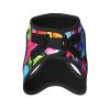 L Pet Leash Vest Dog Harness, Small, Graffiti Print Leash Set with Buckle view 3