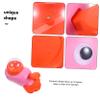 TOGEVAL Whale-Shaped Interactive Dog Feeder with Button and Rotating Treat Dispenser, Slow-Feeding Puzzle for Puppies and Adult Dogs view 3