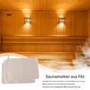 Sauna Mat – 2 Soft, Comfortable, Heat-Resistant Sauna Cushions view 4