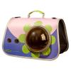 GKYQVE Fashion Pet Carry Bag Lightweight Crossbody Thickened Carrier for Cats and Small Dogs on Public Transportation view 1