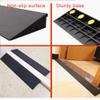 Door Threshold Ramp, 1-Inch Rise Rubber Wheelchair Transition Ramp view 4