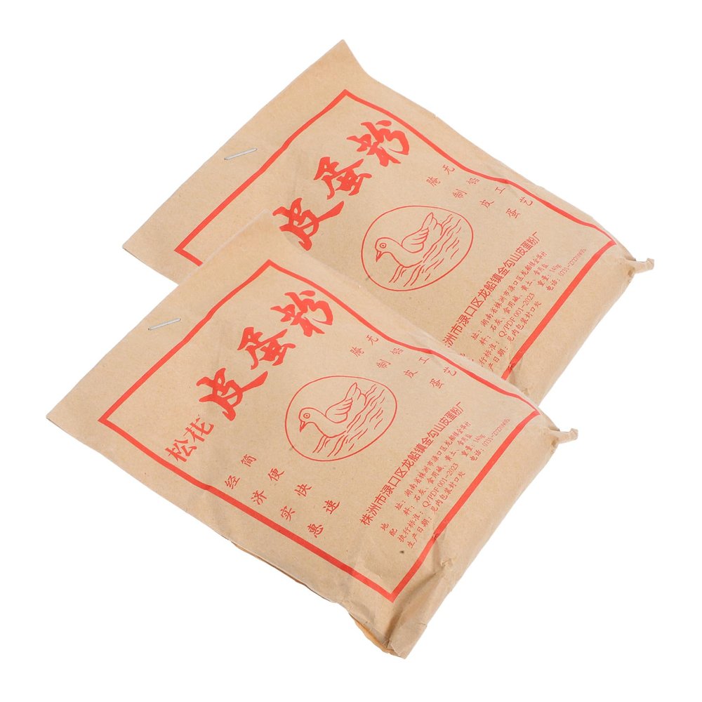 UTHCLO Century Egg Powder for Chicken and Quail Eggs, 2 Bags, Khaki