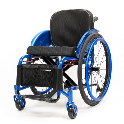 Zynqra Manual Wheelchair for Adults with Dual Brakes, Hand Brakes, Quick-Release Rear Wheels and Anti-Tip Wheels