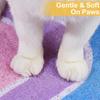 Cat Litter Mat for Tracking Control, Non-Slip, Easy-Clean, Purple, 60 x 100 cm view 3