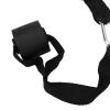 Ankle Strap Set with Double Metal D-Rings, Latex Tube and Door Anchor for Leg, Glute and Core Exercises, Black view 4