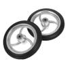 Beatifufu 2-Piece Wheelchair Motor Mounts, Aluminum Alloy and Rubber, Smooth-Rolling and Wear-Resistant view 1