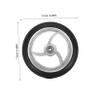 Beatifufu 2-Piece Wheelchair Motor Mounts, Aluminum Alloy and Rubber, Smooth-Rolling and Wear-Resistant view 2