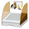 Waterproof Cat Litter Mat with Adjustable Filter view 1