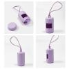 Dog Waste Bag Dispensers with Elastic Cord, Rotating Design, 3-Pack view 3