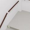 Wood Stair Handrail, Wall-Mounted Safety Rail with Hardware, Durable and Stylish for Home and Office view 4