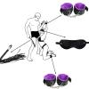 ZeeKoug Nylon Clothing Set - 8-Piece Yoga Practice Set, Purple view 4